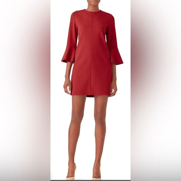 Tibi Structured Crepe Dress Sz 8 - Picture 1 of 8